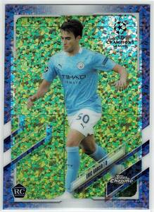 2020-21 Topps Chrome UEFA Champions League Eric Garcia RC Purple Mini Diamond Refractor /250