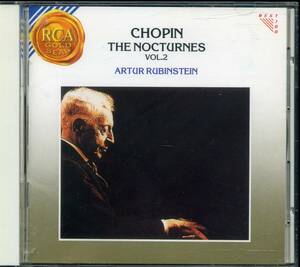 CD CHOPIN THE NOCTURNES VOL.2 ARTUR RUBINSTEN BVCC-5074