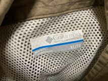 Columbia PFG コロンビア フィッシングシャツ 長袖シャツ マルチポケット XL ブラウン系 アメリカ企業シャツ_画像4