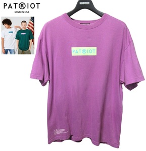 定価6,600円 PATRIOT パトリオット BOX LOGO TEE ボックスロゴ Tシャツ