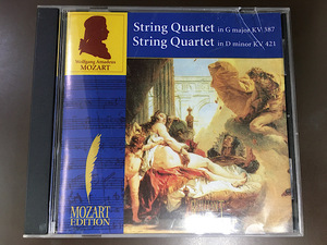 CD/String Quartet In G Major Kv387/String Quartet In D Minor Mozart モーツァルト【J7】/中古