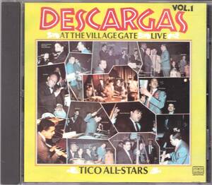 ☆TICO ALL-STARS/Descargas Live At The Villagegate Vol.1◆超豪華メンバー結集の66年の歴史的なライヴ大名盤◇初CD化＆激レア・廃盤★