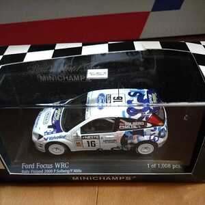 1/43 FORD FOCUS RS WRC フォード　フォーカス　2000 フィンランド　ラリー　ソルベルグ