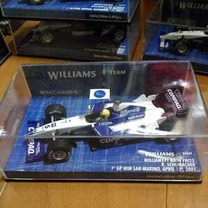 1/43 WILLIAMS BMW FW23 2001　サンマリノ　GP 初優勝　ウィリアムズ　 シューマッハ