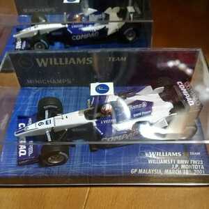 1/43 WILLIAMS BMW FW23 2001　マレーシア　GP ウィリアムズ　 モントーヤ　塗装割れあり