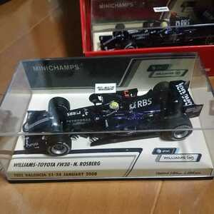 1/43 WILLIAMS TOYOTA FW30 2008 バレンシア　テスト ウィリアムズ　トヨタ ロズベルグ