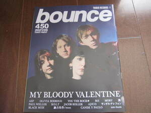 新品・非売品　タワーレコード・タワレコ bounce 450号 MY BLOODY VALENTINE／ ASP／オリヴィア・ロドリゴ／湧／ポール・ウェラー