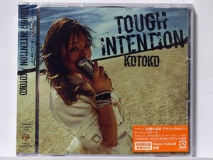 KOTOKO　20th シングル 「TOUGH INTENTION」　PV収録 DVD付属　[未開封]　アニメ 白銀の意思 アルジェヴォルン 1期　OP　I've Sound　C01