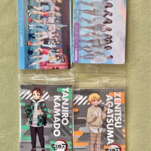 【未開封】鬼滅の刃・NIZIU×ローソン コラボステッカー 4枚 返品不可