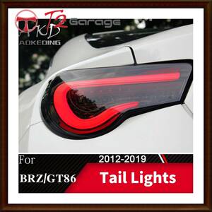 T2GARAGE トヨタGT86用FT86 2012-2019スバルBRZ LEDテールライトフォグランプ デイライトライトDRL