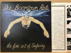 THE BOOMTOWN RATS / THE FINE ART OF SURFACING LP RJ-7636 日本盤