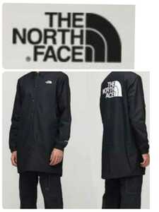 新品M THENORTHFACEノースフェイス ハーフドームロゴ ロングコーチジャケット WINDWAL 防寒性・撥水性の高い裏起毛