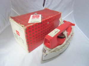  Showa Retro TOSHIBA Toshiba steam iron HIS*614F automatic temperature control vessel attaching 