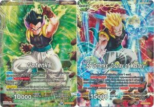 ドラゴンボール超 カードゲーム 海外 英語版 BT10 C 超サイヤ人 ゴテンクス Display of Mastery Foil 両面カード