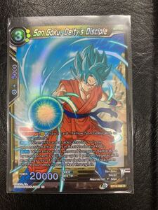 ドラゴンボール超 カードゲーム 海外 英語版 BT12 R 孫悟空 Deity's Disciple Foil