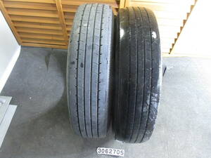 ②★205/85R16 117/115L GOODYEAR FLEXSTEEL G223 チューブレス2本セット★トラック用