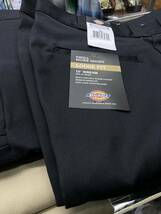 USA正規品 「W34」 Dickies ディッキーズ 42283 太め ルーズフィット ショートパンツ ブラック(BK) スケーター ストリート 90s チカーノ_画像8