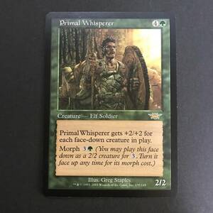 MTG/原初を囁く者/Primal Whisperer/英語/1枚