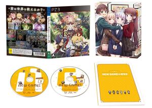 NEW GAME! 1期&2期 Blu-ray BOX 各Amazon特典付き♪