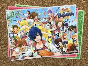 【戦国BASARA　グッズ　４】シール　ステッカー　学園BASARA