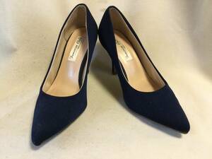 C9992 женское кафе Blue Pumps 23㎝ пятка 7㎝