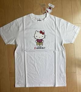 * prompt decision *[ unused ] Hello Kitty Gramicci T-shirt GRAMICCI size S white Sanrio man and woman use 