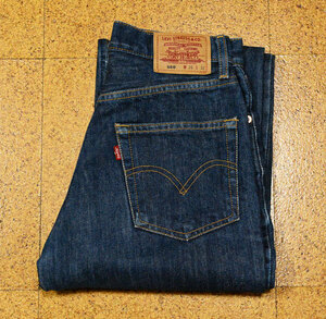  lady's W26 1997 year 8 month made Vintage Levi's 560-03 comfort Fit Denim / length of the legs 76cm