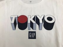 ■ＧＡＰ■新品■150■ギャップ■白■ロゴＴシャツ■TOKYO■かっこいいデザイン■カラフルなゴロ■21■2-1_画像2