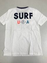 ＧＡＰ■新品■150■ギャップ■SURF■白■サーフィン■バックプリント■Ｔシャツ■紺■波乗り■USA■21■2-2_画像3