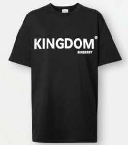 Burberry ★ New ★ Kingdam T -Front Black M/Burberry/Ricardo Tiss