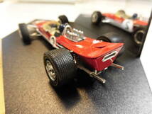 ロータス49B　ゴールドリーフ　ジャッキー・オリバー　ベルギーGP　1968　【カルツォ　1/43　F1ミニカー】　Quartzo_画像5