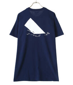 希少★新品本物【紺★3】★SPY HOP SS TEE スパイホップ クジラ 正規店購入 ディセンダントスポット 限定 入手困難 DESCENDANT 21S/S SPOT