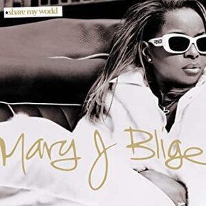 ★ヒップホップ系ソウルの姉御!!ディープな歌唱!!最高傑作!!mary j blige メアリー・J.ブライジのCD【Share My World】1997年