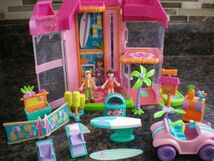 Polly Pocket（ポーリーポケット）マグネット　2003年　セットH　Surf Diner_画像3