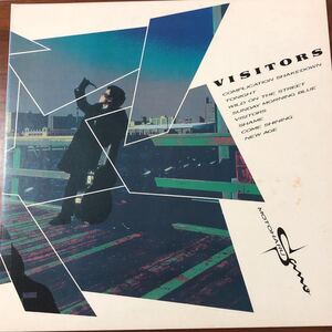 LP■和物/佐野元春/VISITORS/motoharu sano/歌詞カード付