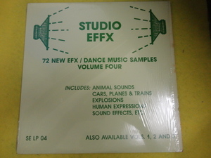 Studio Effx - 72 New Efx, Volume Four サウンドエフェクト集 動物の鳴き声 / 車 / 飛行機 / 電車 / 群衆音 など効果音満載 