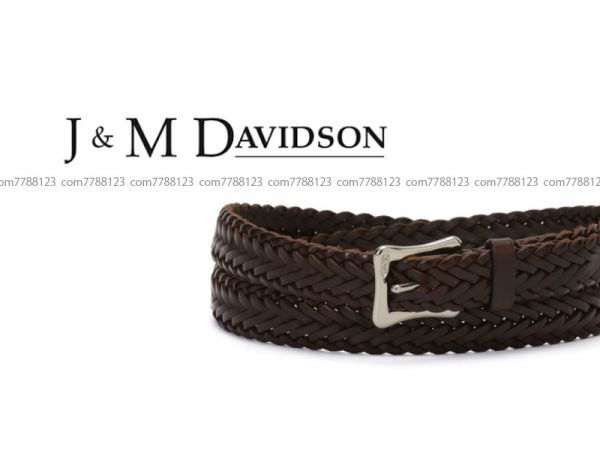 新品未使用】J&M Davidson メッシュベルト プンターレ 36/90