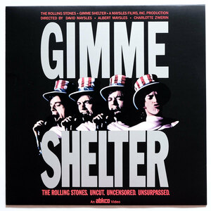 《US盤LD》The Rolling Stones●Gimme Shelter●ローリング ストーンズ●ギミー シェルター/レーザーディスク