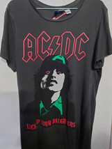 ＊古着 AC/DC/T-shirts(Sサイズ)オーストラリア・ロック DMZ MC5 Dr.Feelgood IGGY POP STOOGES THIN LIZZY PLASMATICS DWARVES_画像1