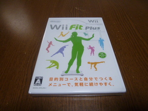T8【即日配送 送料無料 動作確認済】 Wiiソフト　Wiiフィットプラス（未使用品）