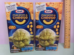 スターウォーズ ヨーダ クラフト社 マカロニチーズ 2箱セット STARWARS KRAFT YODA 未開封新品