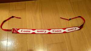 Canon Canon camera strap red × white 