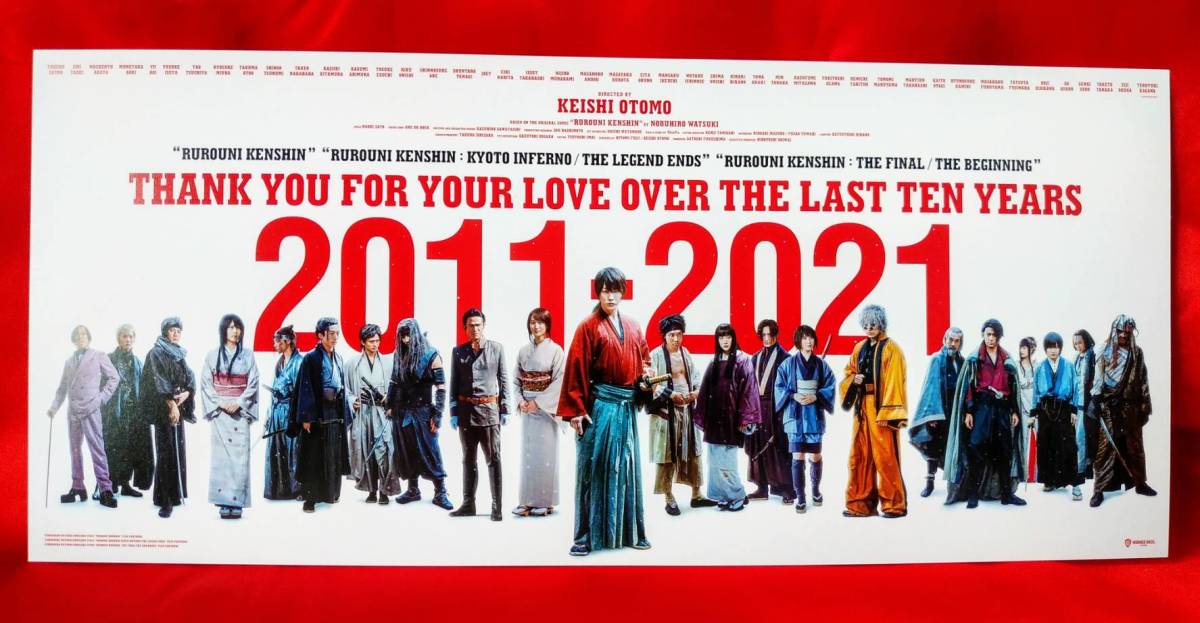 るろうに剣心 ポスターの値段と価格推移は?|160件の売買情報を集計 ...