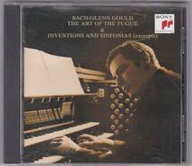 ★CD SONY バッハ:フーガの技法、インヴェンションとシンフォニア *グレン・グールド(Glenn Gould)/1962.64年録音_画像1