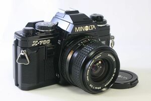 ミノルタ MINOLTA X-700 ボディ+28mm F2.8★シャッター全速・露出計完動★★GGG332