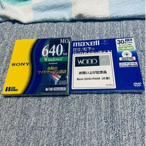 maxell DVD-RAM SONY MO