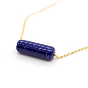 ハンドメイド とんぼ玉 ガラス ネックレス