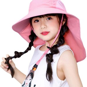 子供 ハット 帽子 サンハット キッズ 女の子 男の子 夏用 uvカット