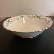 Noritake ノリタケ Bone China RAVISSANTE 深鉢 大皿 4468 ボーンチャイナ ラヴィサント_画像1