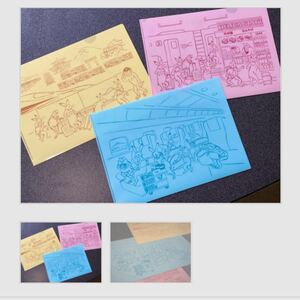 東海道新幹線車内販売限定商品「東海道新幹線N700S×鳥獣戯画クリアファイルセット